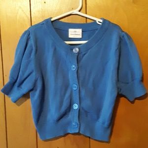 Hanna Anderson size 140 short sleeve sweater
